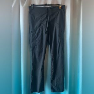 Scrubstar black scrub pants. Size M